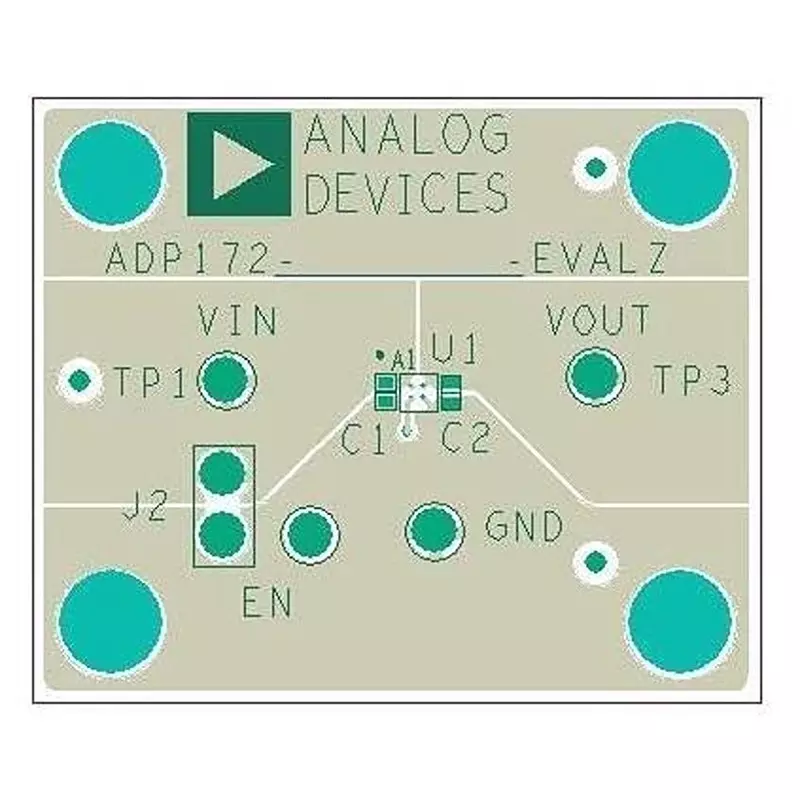 ANALOG DEVICES Linear Voltage Regulator 1.6 to 3.6 V Input Voltage, ADP172CB1.26-EVALZ