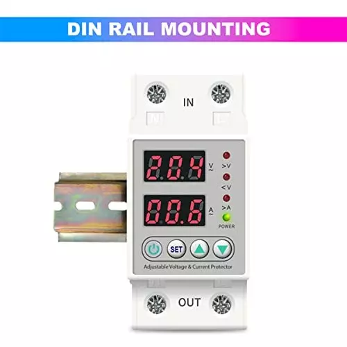 amicismart-auto-overunder-voltage-overload-protection-adjustable-auto-reconnect-led-din-rail-63-a-1xovrlod-auto-new