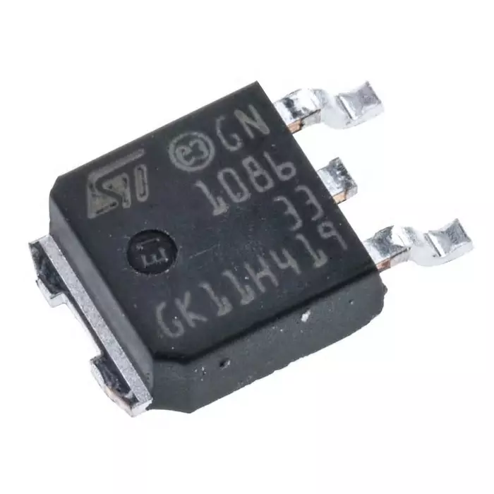 Stmicroelectronics Voltage Regulator 1.5 Amp 3.3 V Low Dropout Voltage 3 Pins DPAK, LD1086DT33TR (Pack of 5)