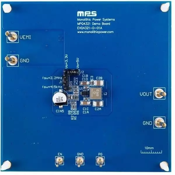 MPS MPQ4321 Series Voltage Regulator, EVQ4321-D-01A