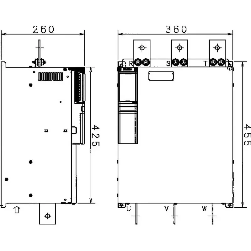 sanrex-power-regulator-350-amp-rated-current-200220-v-380400440480-v-uf3-0350kf