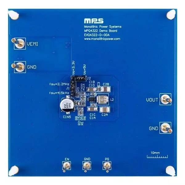 MPS Voltage Regulator 3.3 to 36 V Input Voltage, EVQ4322-D-00A