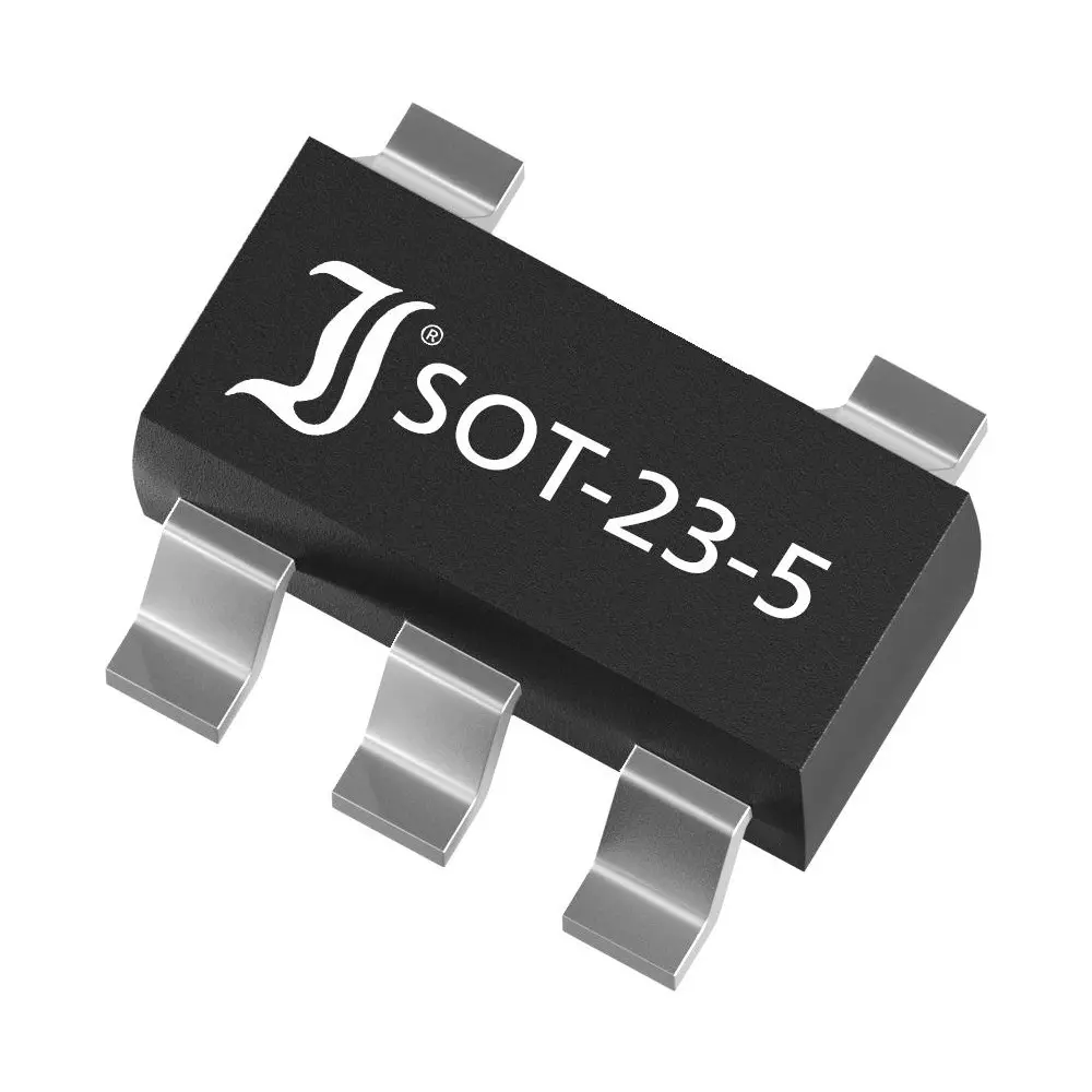 Diotec Semiconductor LDO Voltage Regulator 5 Pins 1 Output 500 mA Max. Output Current, LDI8119-3.3EN (Pack of 5)