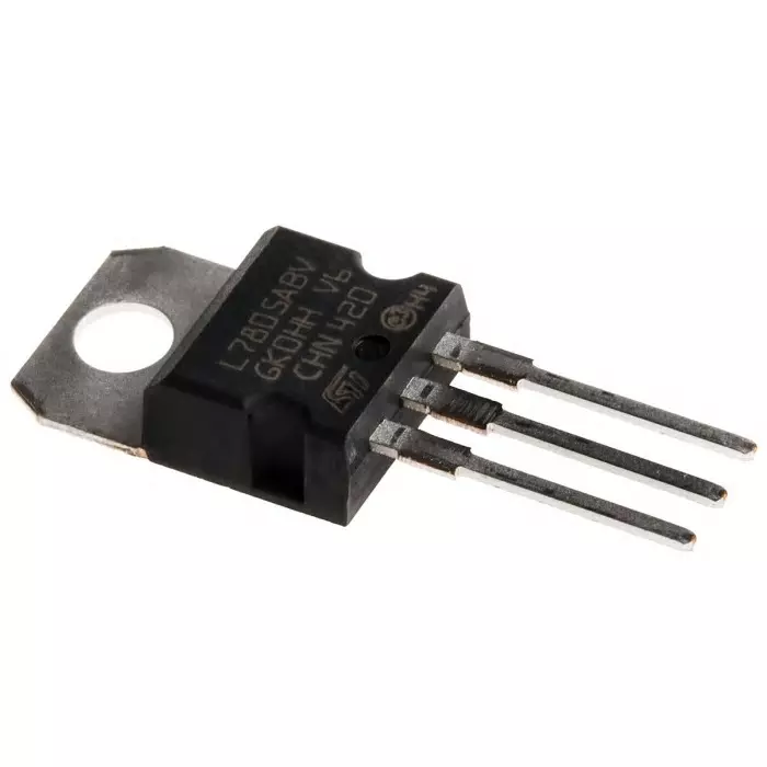 Stmicroelectronics Voltage Regulator 1 Amp 5 V Linear Voltage 3 Pins TO-220, L7805ABV (Pack of 50)