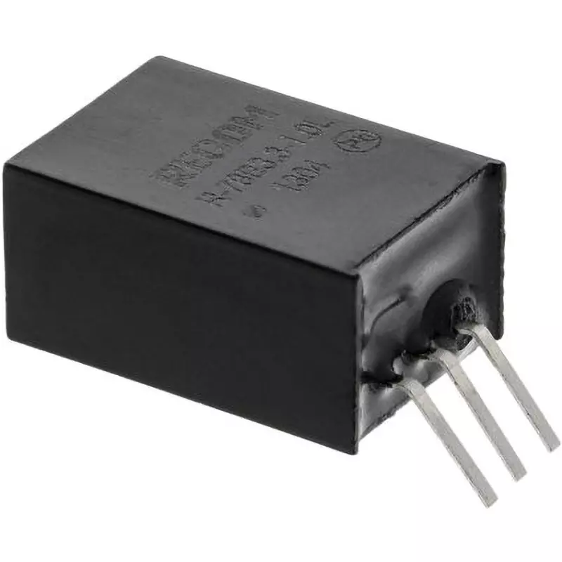 RECOM Switching Regulator 3.3 W Rated Power 1000 mA Output Current 3.3(DC) Output Voltage, R-78B3.3-1.0L