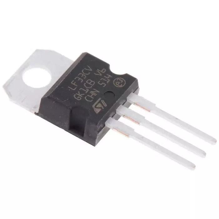 Stmicroelectronics Voltage Regulator 500 mA 3.3 V Low Dropout Voltage 3 Pins TO-220, LF33CV (Pack of 50)