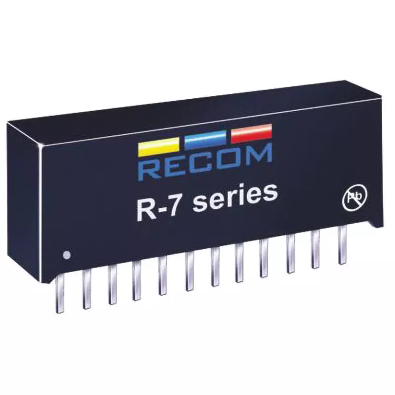 RECOM Switching Regulator 1.4 W Rated Power 4000 mA Output Current 5(DC) Output Voltage, R-745.0P