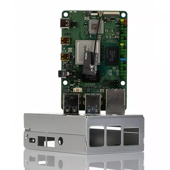 Okdo ROCK 4 Model C+ Single Board Computer Starter Kit, ROCK4C+ Starter Kit