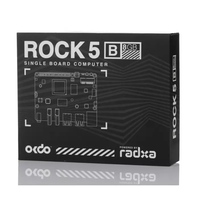 Okdo ROCK 5 Model B 8 GB Single Board Computer, RS119-D8P1