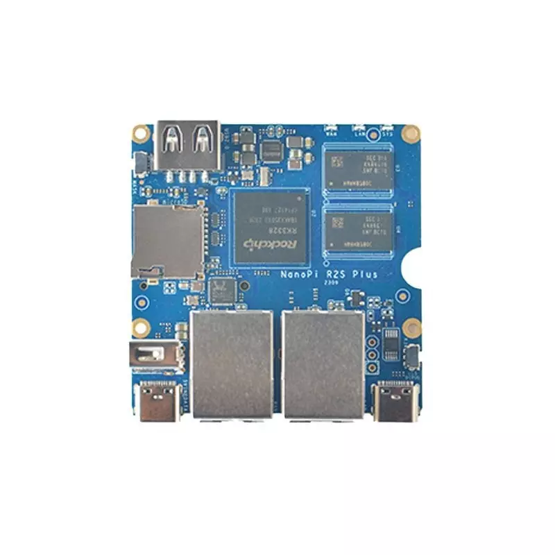 Friendly Elec NanoPi R2S Plus Bare Board Rockchip RK3566, Quad-Core Cortex-A53