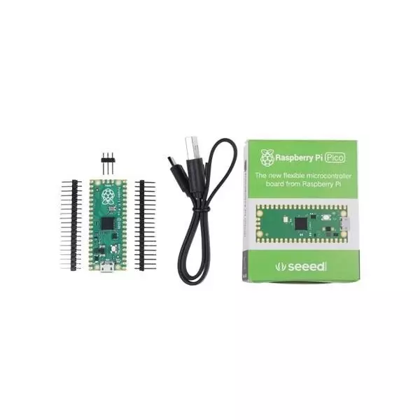 SEEED STUDIO Raspberry Pi Pico Basic Kit 5 V Operating Supply Voltage, 110061282