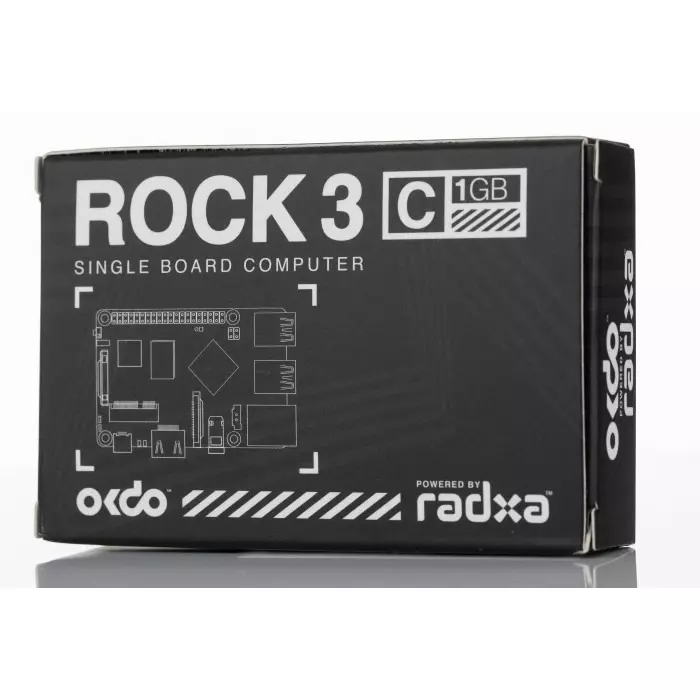 Okdo Bulk ROCK 3 Model C 1GB Single Board Computer-Boxof 100, RS112-D1W2P1-B (Pack of 100)