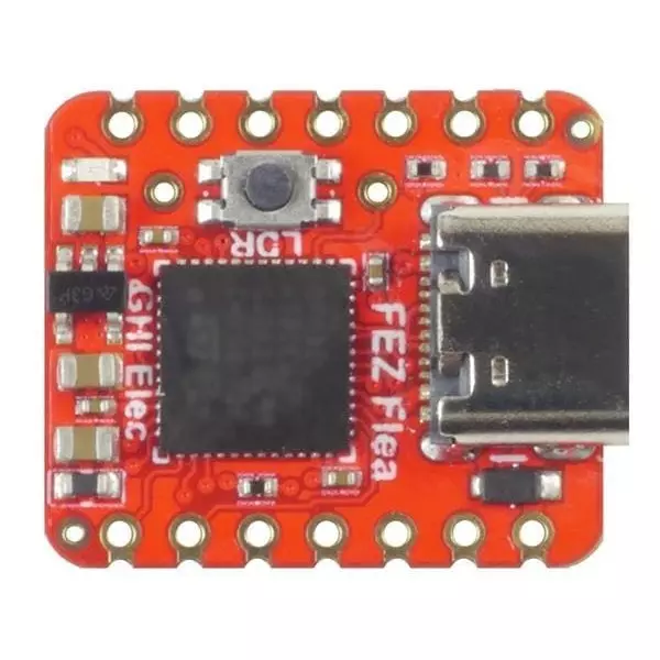 GHI Electronics Single Board Computer GPIO, I2C, I2S, SPI, UART, USB Interface, SCC-FFLEA-B