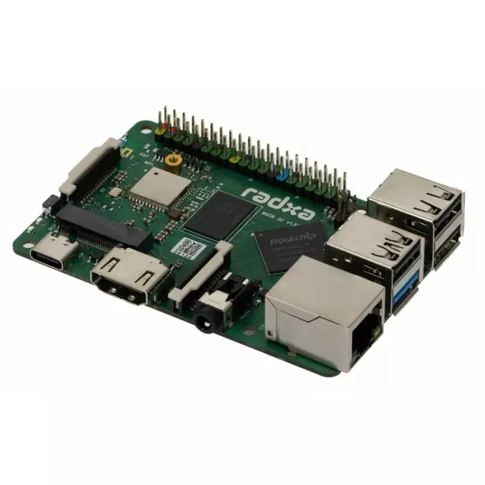 Okdo ROCK 3 Model C 2GB Single Board Computer, RS112-D2W2P1