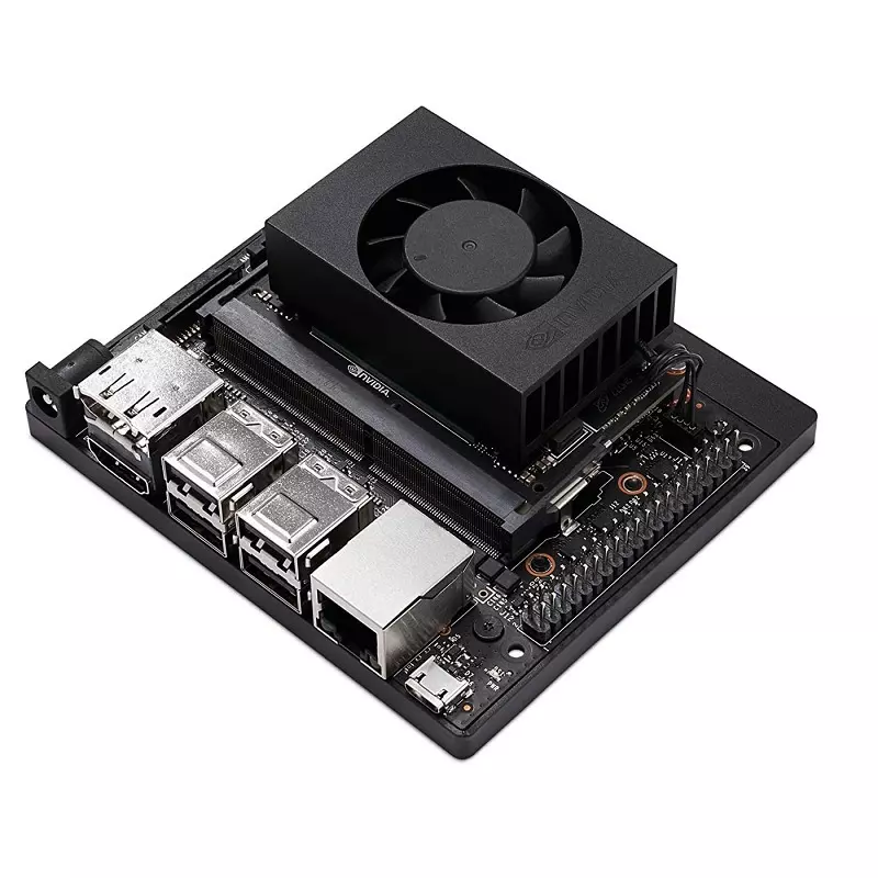 NVIDIA Jetson Xavier NX Developer Kit Volta architecture with 384 CUDA cores and 48 Tensor cores