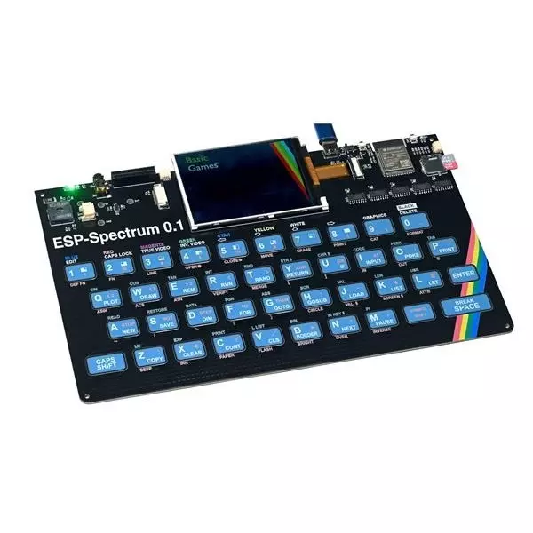 atomic14 ESP32 Rainbow Single Board Computer, ESP32-RAINBOW-01
