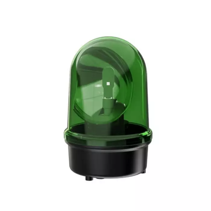 Werma Beacon Green Rotating 115-230 V Base Mount LED Bulb, 883.230.60