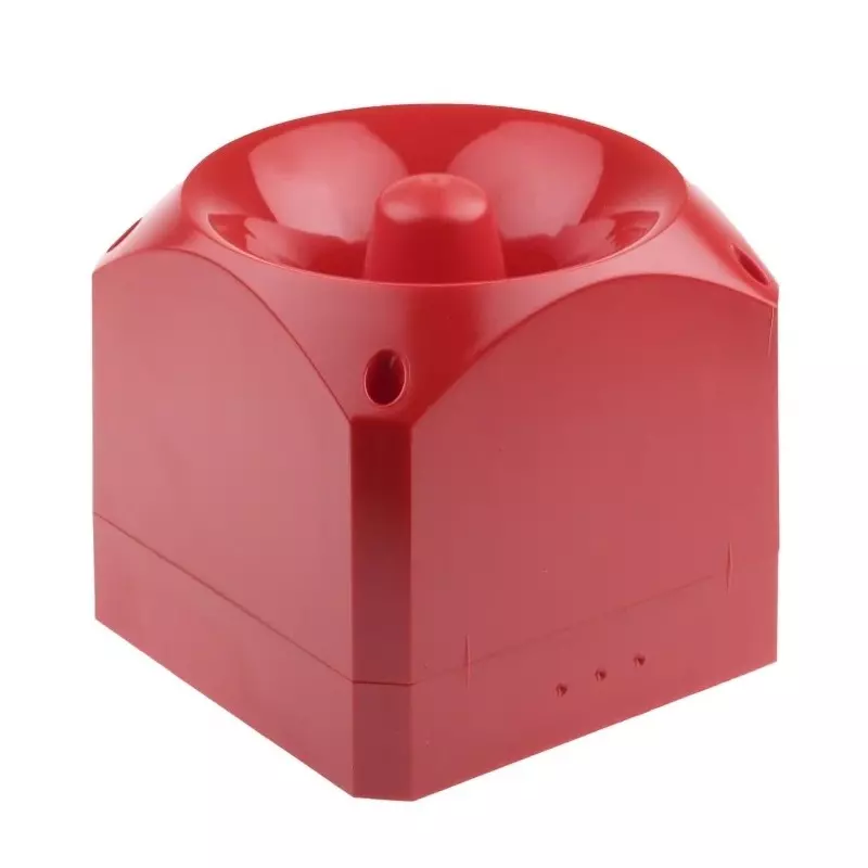 Klaxon Nexus Series Red Sounder Beacon, 10 - 60 V DC, Wall Mount, 110dB at 1 Metre, PNC-0013