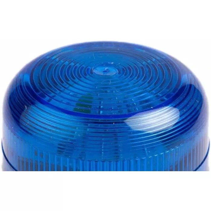 Klaxon Flashguard QBS Series Blue Flashing Beacon, 12 V DC, 24 V DC, Surface Mount, Xenon Bulb, QBS-0048
