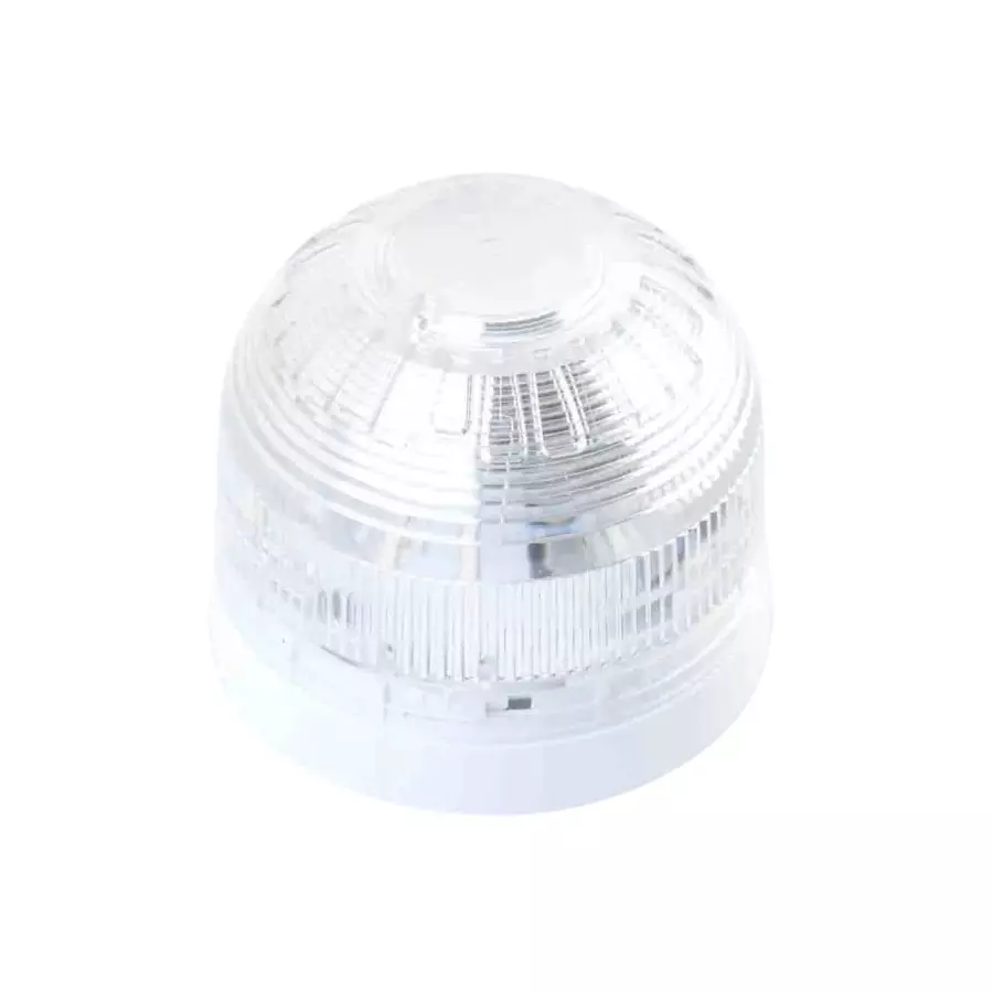 Klaxon Clear Sounder Beacon, 17 - 60 V DC, IP21, 106dB at 1 Metre, PSC-0052
