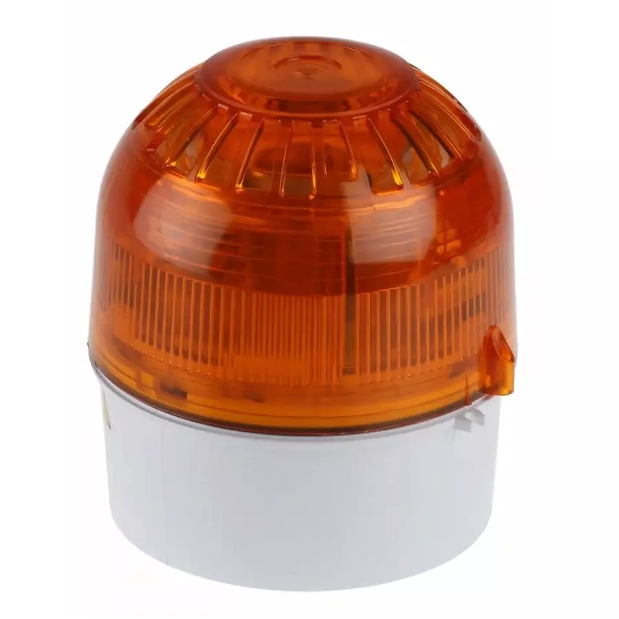 Klaxon Sounder Beacon, 110 - 230 V AC, IP65, Base Mount, 102dB at 1 Metre, PSC-0060