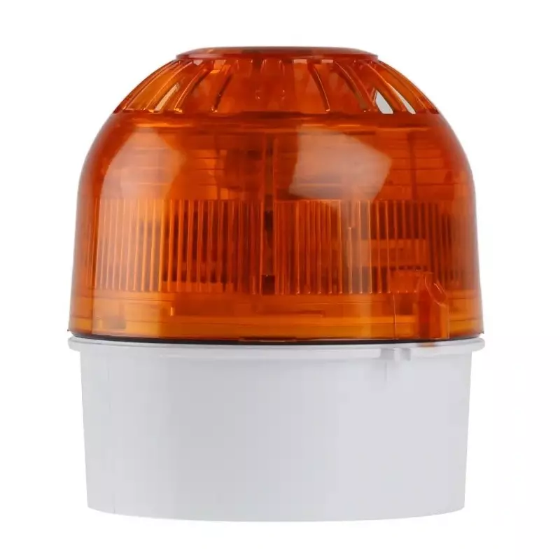 Klaxon Sounder Beacon, 110 - 230 V AC, IP65, Base Mount, 102dB at 1 Metre, PSC-0060