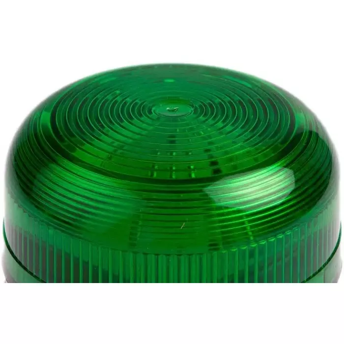 Klaxon Flashguard QBS Series Green Flashing Beacon, 12 V DC, 24 V DC, Surface Mount, Xenon Bulb, QBS-0037