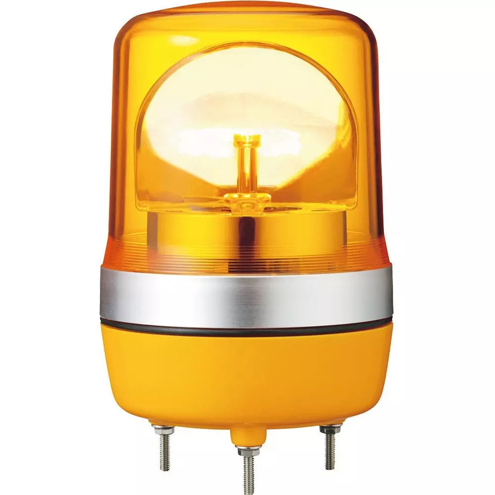 Schneider Electric LED Rotating Beacon 4 W Power Consumption Yellow, LRSC-100Y-A