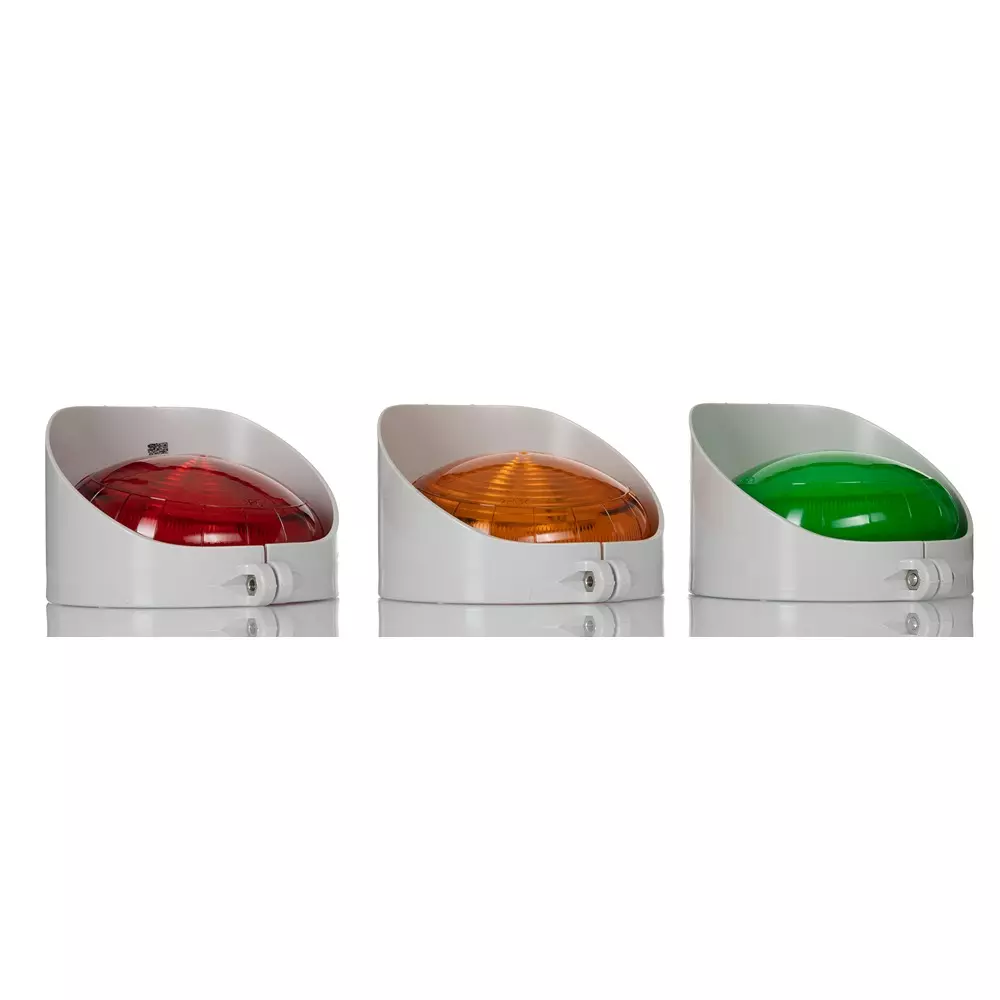 RS PRO LED Beacon Green/Red 12 to 24 V AC/DC Grey Housing Color 231 mm, 2655871