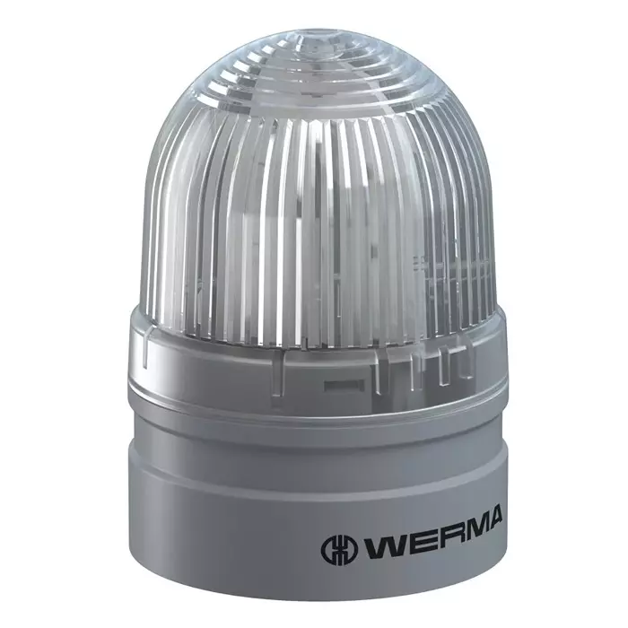 Werma Beacon 260 Series Clear Flashing Light Module 12 V Multiple Xenon Bulb, 260.420.74