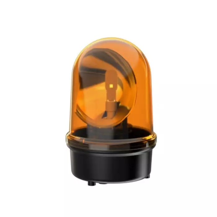 Werma Beacon Yellow Rotating 24 V AC/DC Base Mount LED Bulb IP65, 883.330.75