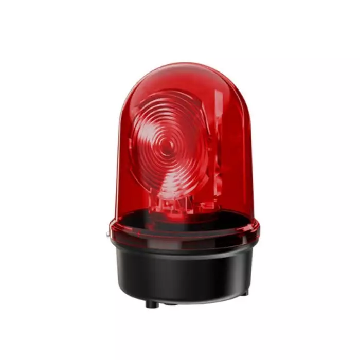 Werma Beacon Red Rotating 24 V Base Mount LED Bulb IP65, 884.130.75