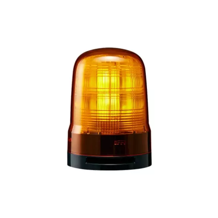 Patlite SF Series Amber Sounder Beacon 100 to240 VAC IP66 Base Mount, SF10-M2KTB-Y