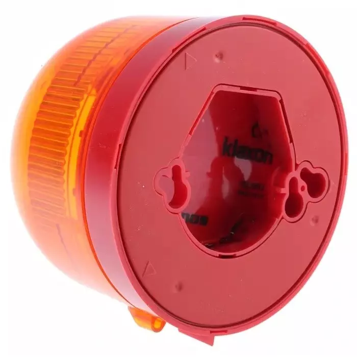 Klaxon Sonos Series Amber Flashing Beacon, 17 - 60 V DC, Surface Mount, LED Bulb, PSB-0026