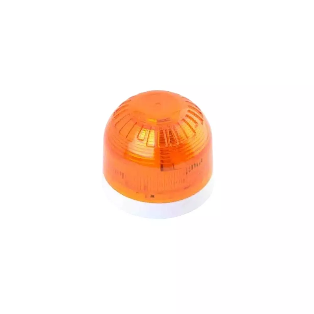 Klaxon Amber Sounder Beacon, 17 - 60 V DC, IP21, 106dB at 1 Metre, PSC-0040