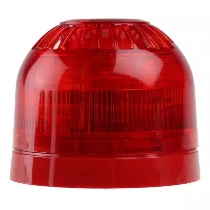 Klaxon Sonos Series Red Sounder Beacon, 17 - 60 V DC, Wall Mount, 106dB at 1 Metre, PSC-0002