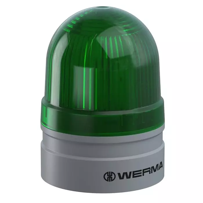 Werma Beacon 260 Series Green Flashing Light Module 115-230 V Multiple Xenon Bulb, 260.220.60