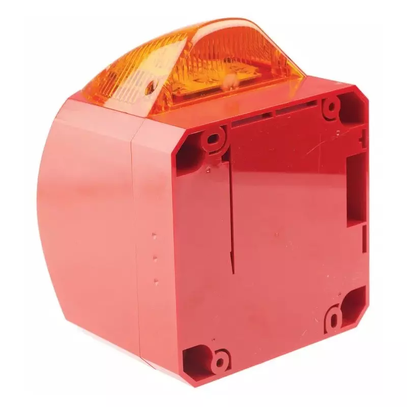 Klaxon Nexus Series Amber Sounder Beacon, 10 - 60 V DC, Wall Mount, 120dB at 1 Metre, PNC-0004