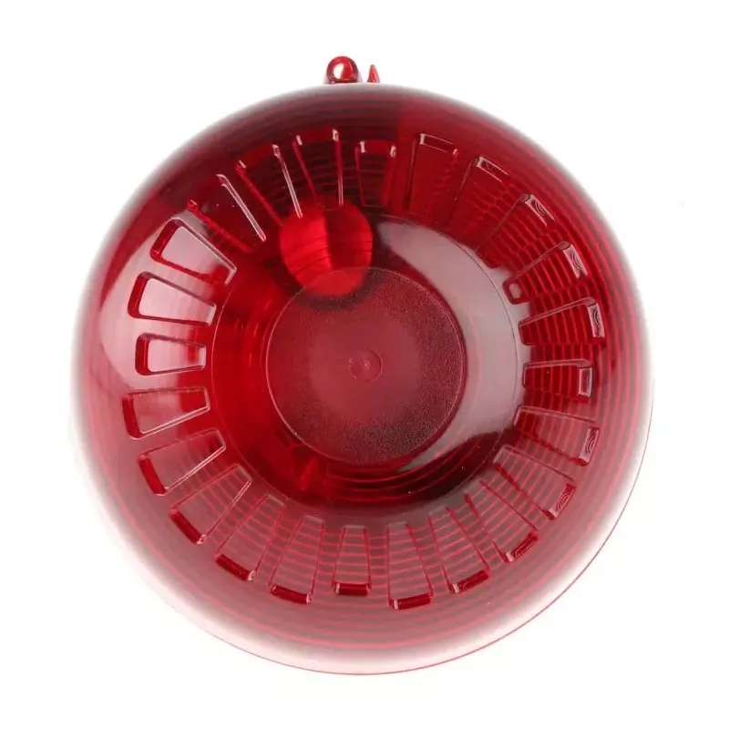 Klaxon Sonos Series Red Flashing Beacon, 110 - 230 V AC, Surface Mount, Xenon Bulb, PSB-0002