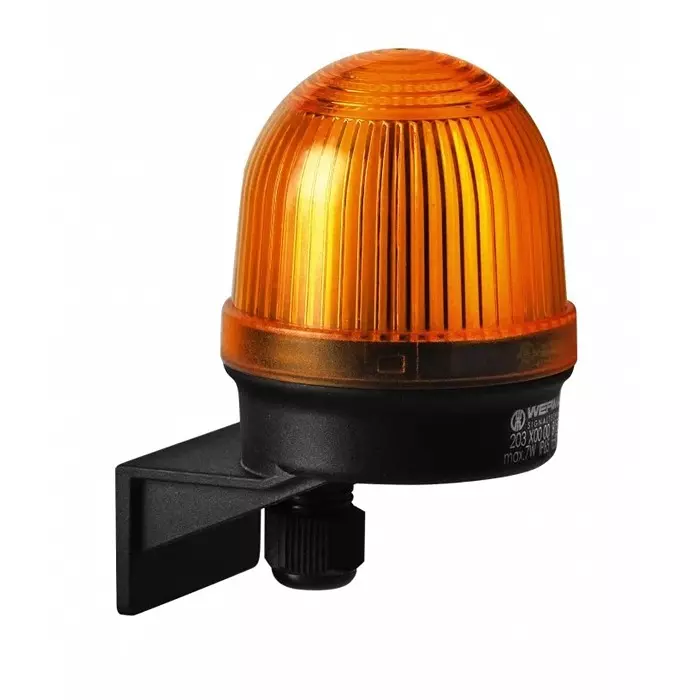 Werma Beacon 203 Series Yellow Continuous lighting 12-230 V Wall Mount Filament Bulb IP65, 203.300.00