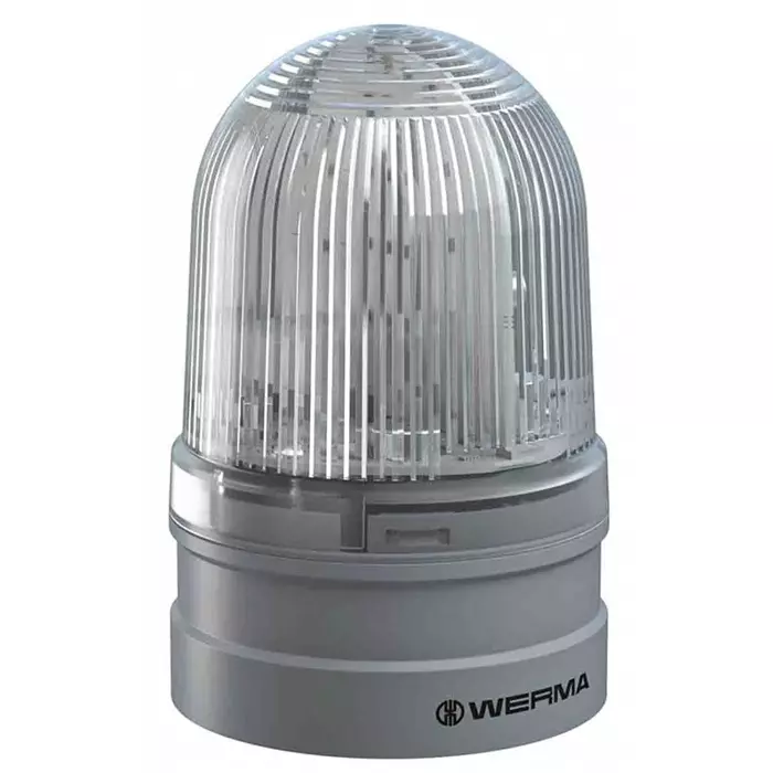 Werma Beacon EvoSIGNAL Midi Series White 12 V 24 Base Mount LED Bulb, 261.410.70