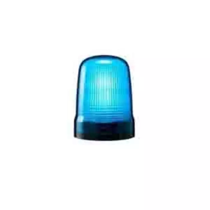 Patlite SL Series Blue Flashing Beacon 100-240 VAC Base Mount LED Bulb IP66, SL10-M2KTN-B