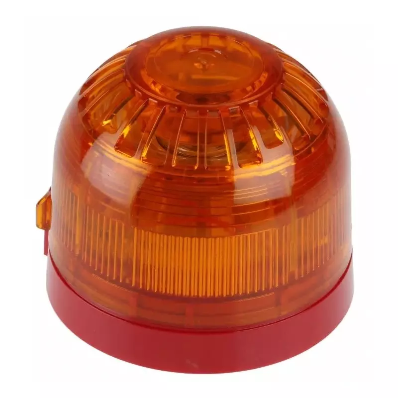 Klaxon Sonos Series Amber Sounder Beacon, 17 - 60 V DC, Wall Mount, 106dB at 1 Metre, PSC-0025