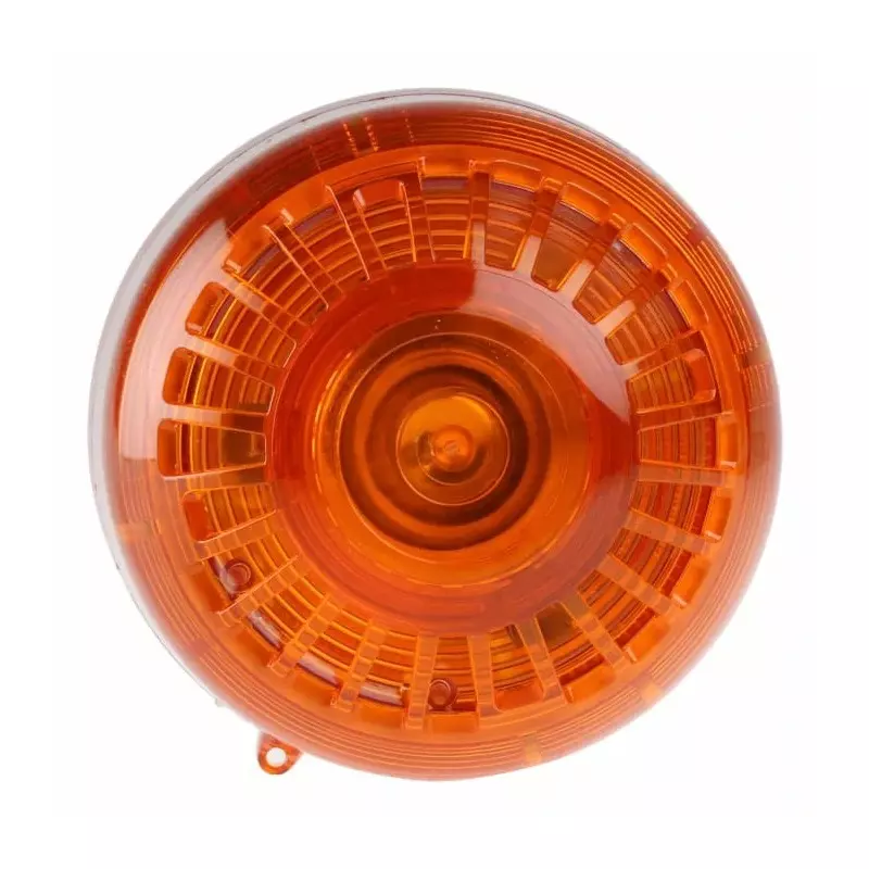 Klaxon Sonos Series Amber Sounder Beacon, 17 - 60 V DC, Wall Mount, 106dB at 1 Metre, PSC-0025