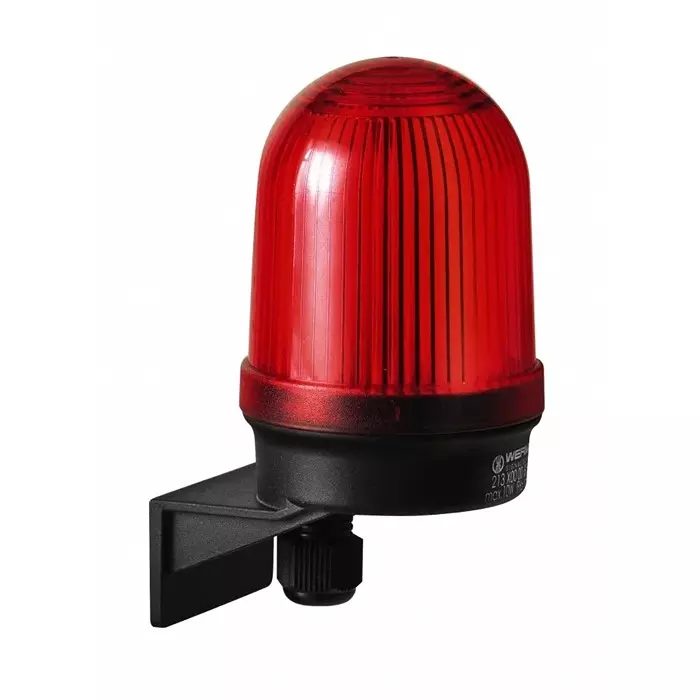 Werma Beacon 213 Series Red Continuous lighting 12-230 V Wall Mount Filament Bulb IP65, 213.100.00