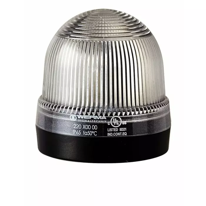 Werma Beacon 220 Series Clear Continuous lighting 12-230 V Base Mount Filament Bulb, 220.400.00
