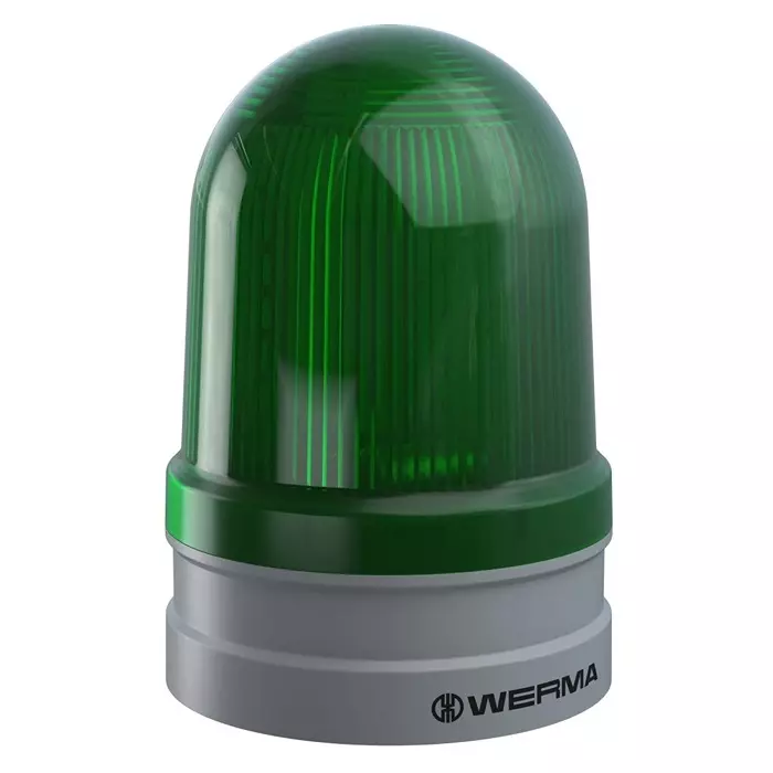 Werma Beacon 262 Series Green Flashing Light Module 115-230 V Multiple Xenon Bulb, 262.220.60