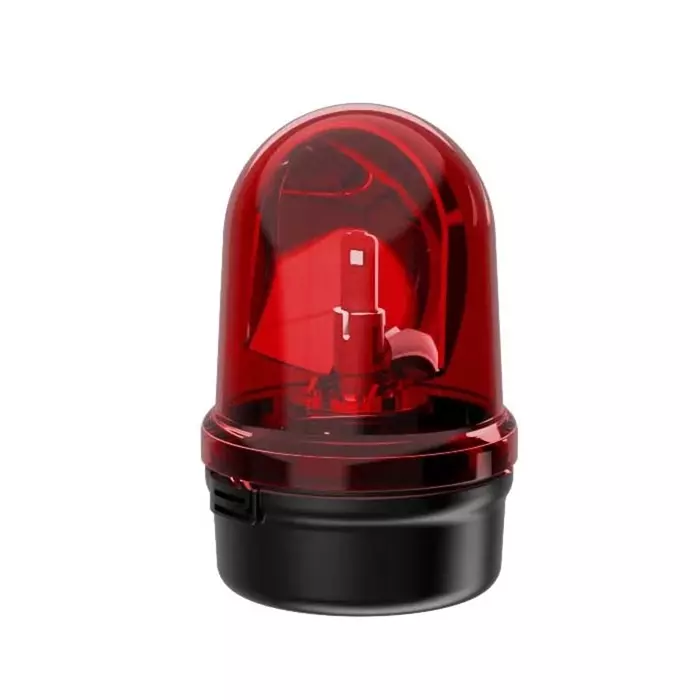 Werma Beacon 885 Series Red Rotating 115-230 V Base Mount LED Bulb IP65, 885.130.60