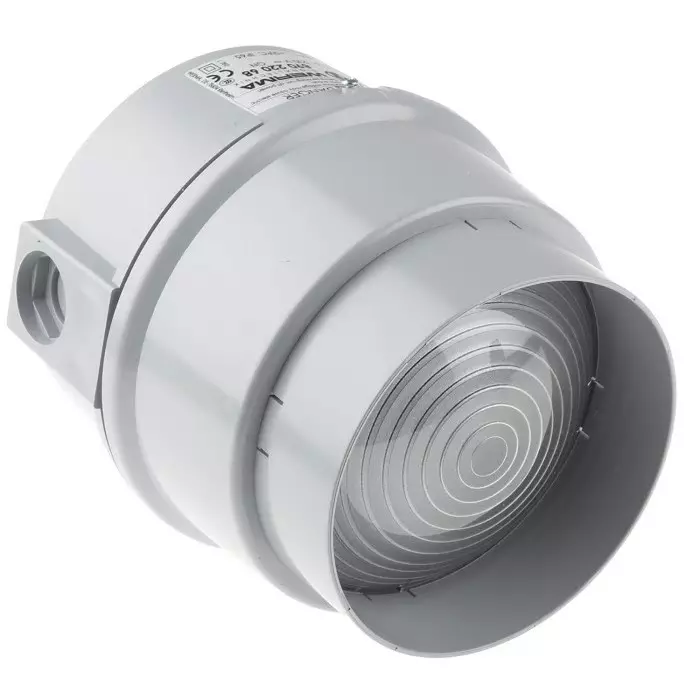 Werma Beacon BWM 890 Series Green Steady 230 V AC Base Wall Mount LED Bulb IP65, 890.220.68