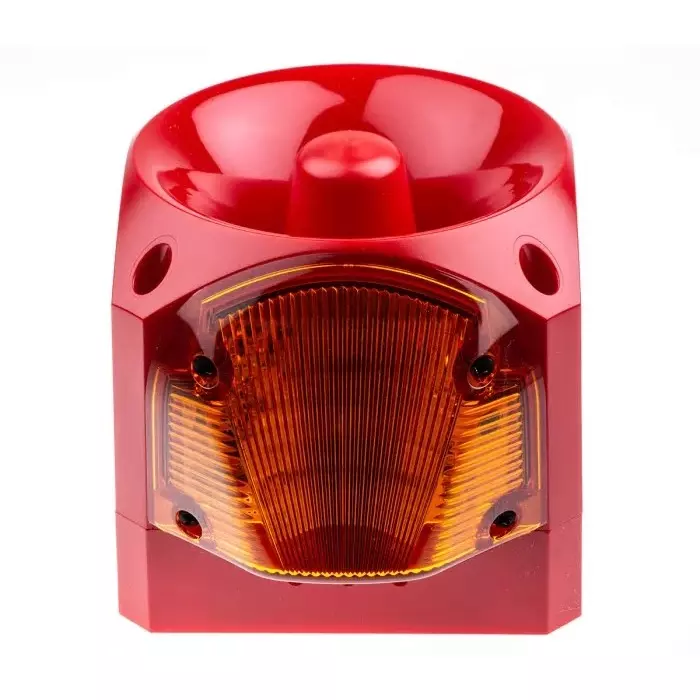 Klaxon Nexus Series Amber Sounder Beacon, 10 - 60 V DC, Wall Mount, 105dB at 1 Metre, PNC-0002